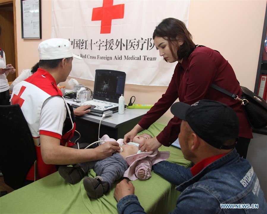 MONGOLIA-ULAN BATOR-CHINESE MEDICAL TEAM-HEART DISEASE