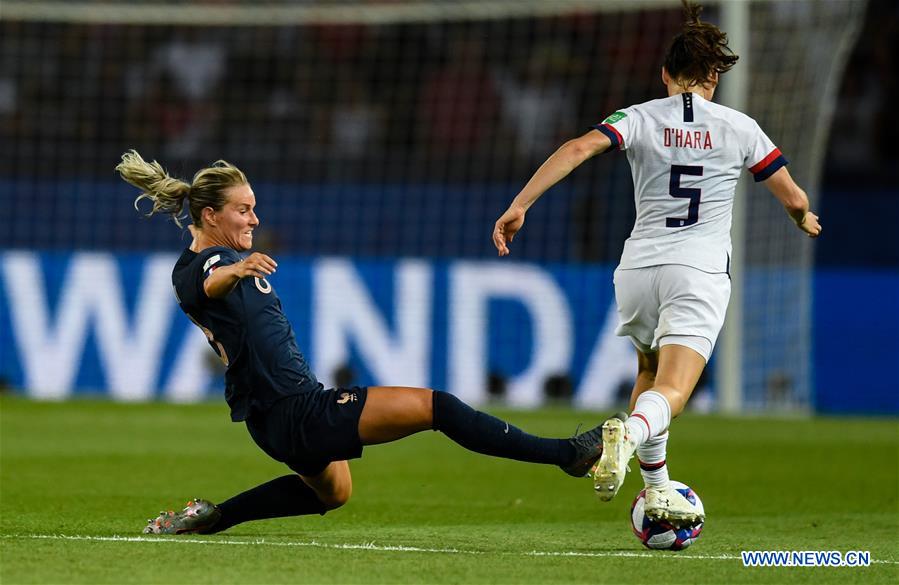 (SP)FRANCE-PARIS-FIFA WOMEN'S WORLD CUP-QUARTERFINAL-FRA VS USA