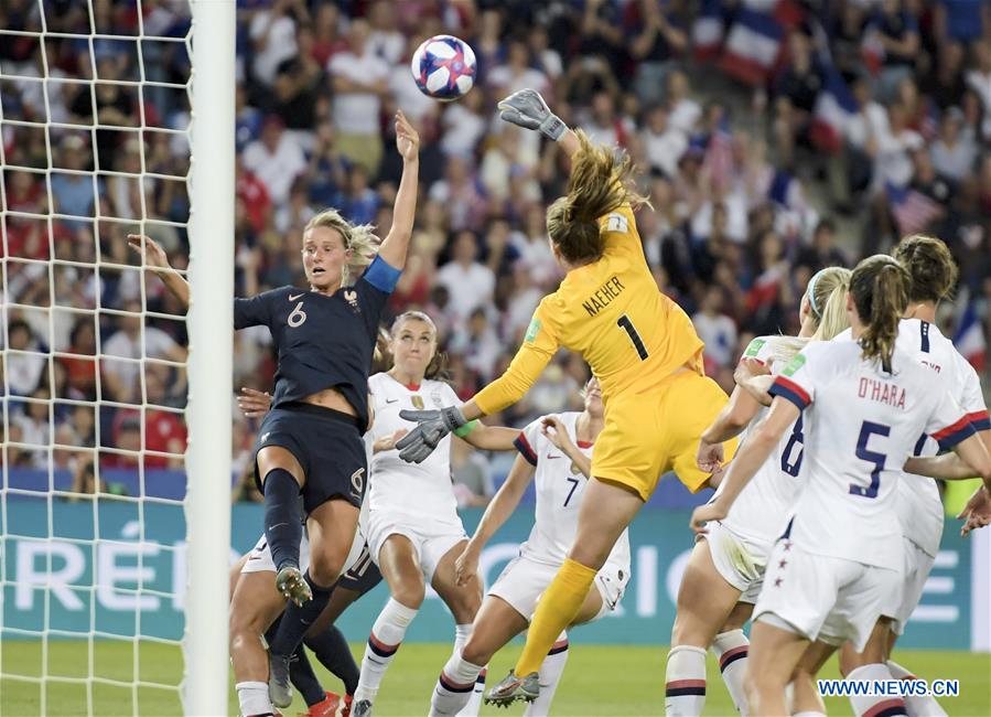 (SP)FRANCE-PARIS-FIFA WOMEN'S WORLD CUP-QUARTERFINAL-FRA VS USA