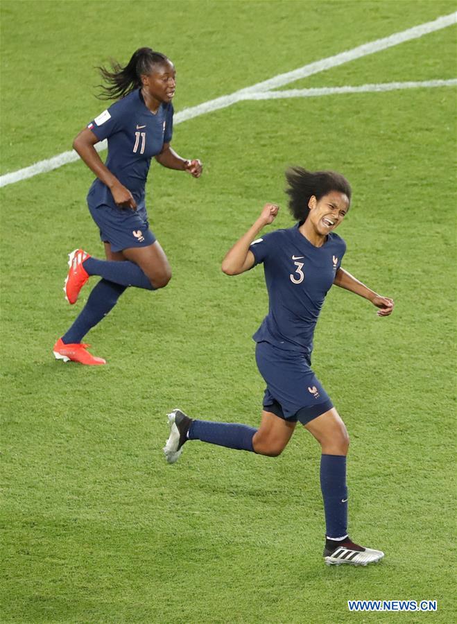 (SP)FRANCE-PARIS-FIFA WOMEN'S WORLD CUP-QUARTERFINAL-FRA VS USA