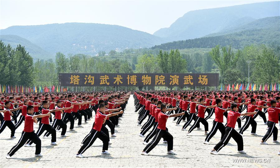 CHINA-HENAN-SHAOLIN-MARTIAL ARTS-PERFORMANCE(CN)