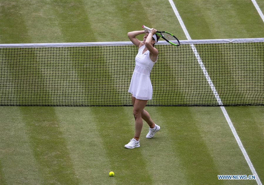 (SP)BRITAIN-LONDON-TENNIS-WIMBLEDON CHAMPIONSHIPS 2019-WOMEN'S SINGLES-FINAL