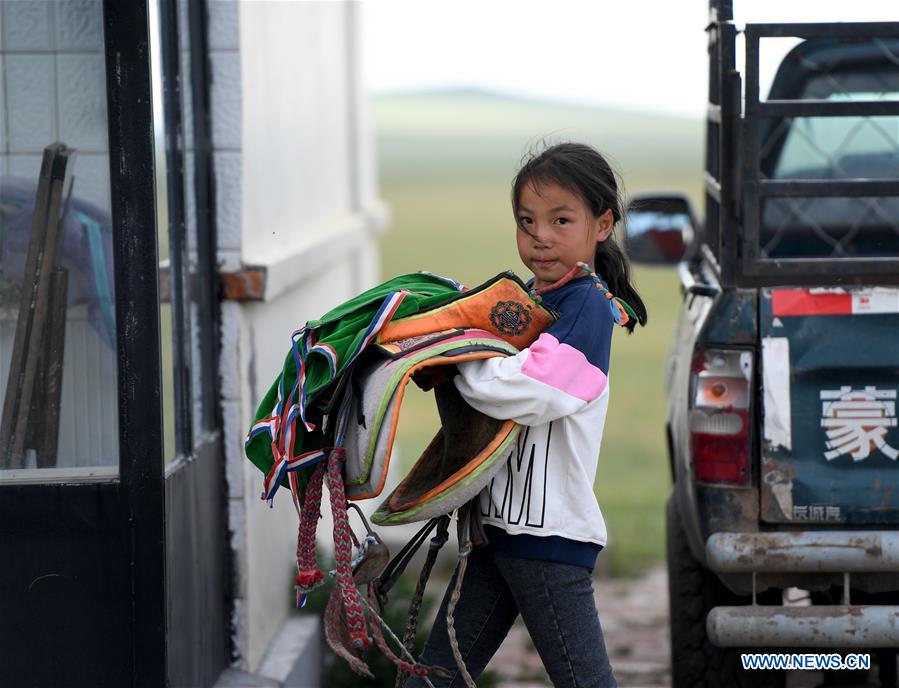 CHINA-INNER MONGOLIA-YOUNG JOCKEY-SUMMER VACATION (CN)