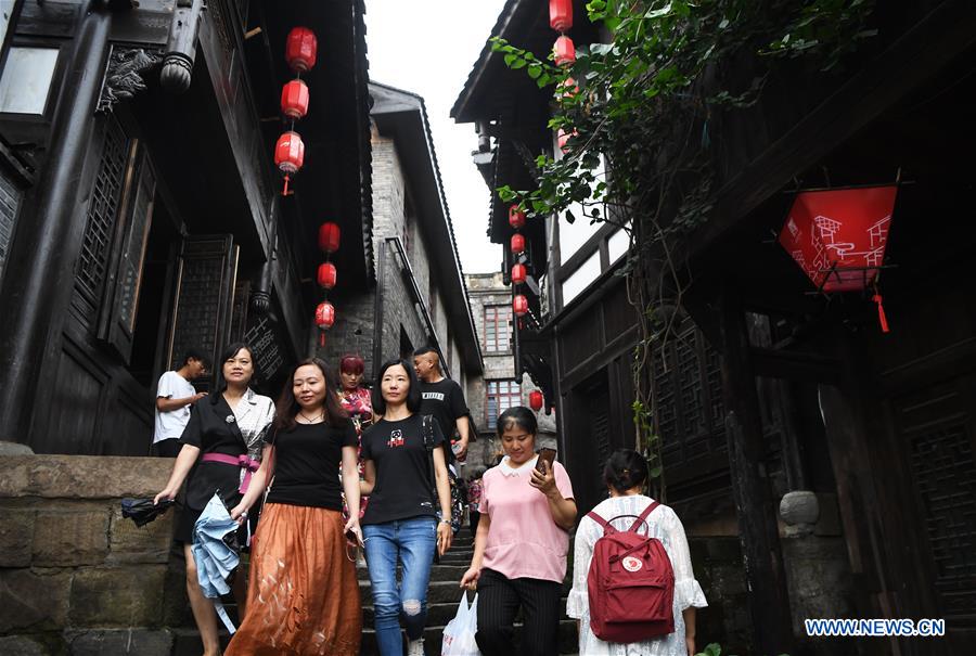 CHINA-CHONGQING-SHIZHU-XITUO ANCIENT TOWN-REOPEN (CN)