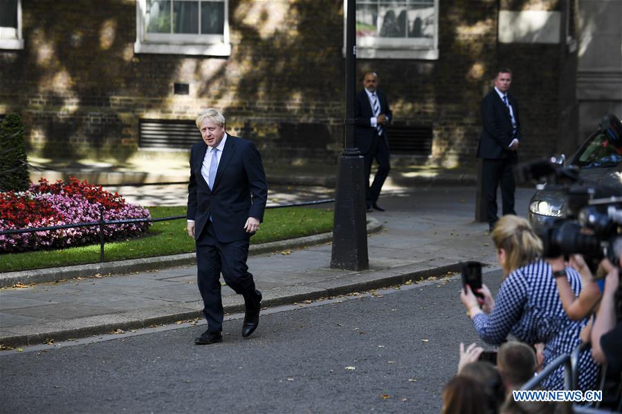 BRITAIN-LONDON-NEW PM-BORIS JOHNSON