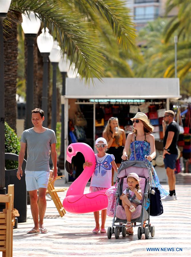 SPAIN-ALICANTE-SUMMER-SEASIDE