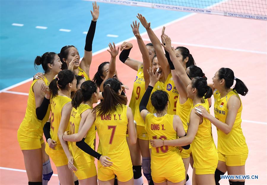 (SP)CHINA-NINGBO-FIVB-TOKYO VOLLEYBALL QUALIFICATION-CHINA-TURKEY(CN)