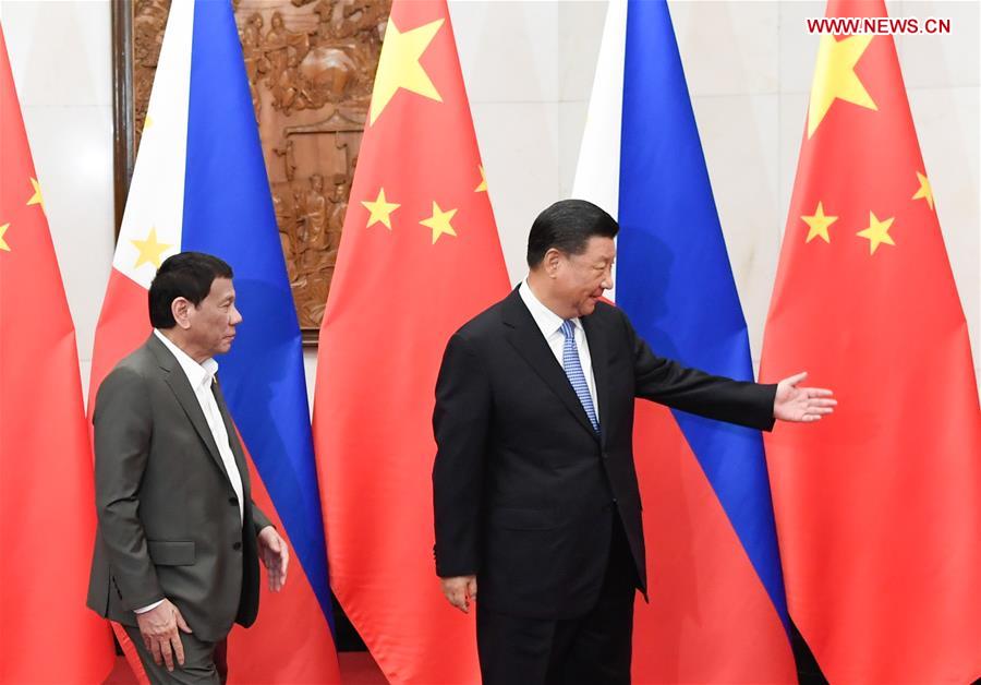 CHINA-BEIJING-XI JINPING-PHILIPPINE PRESIDENT-MEETING (CN)