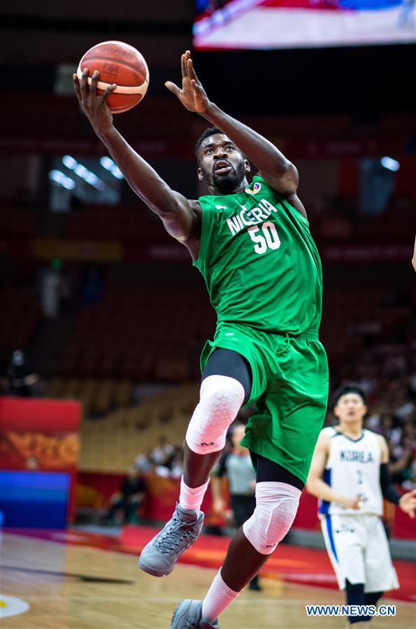 (SP)CHINA-WUHAN-BASKETBALL-FIBA WORLD CUP-GROUP B- SOUTH KOREA VS NIGERIA (CN)