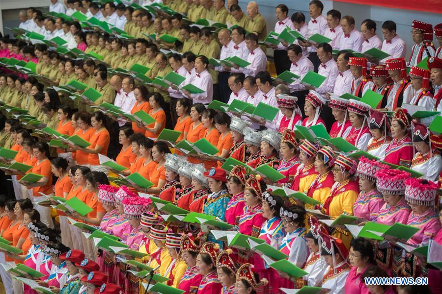 CHINA-YUNNAN-KUNMING-CHORUS PERFORMANCE (CN)