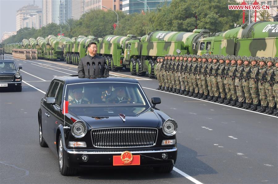 (PRC70Years)CHINA-BEIJING-NATIONAL DAY-XI JINPING (CN)