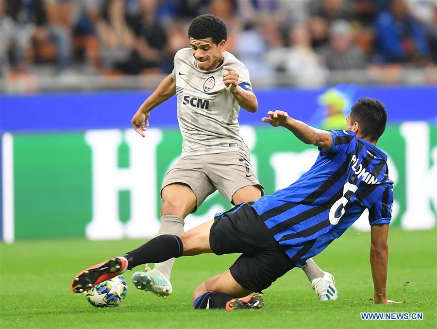 (SP)ITALY-MILAN-SOCCER-CHAMPIONS LEAGUE-ATALANTA VS SHAKHTAR DONETSK