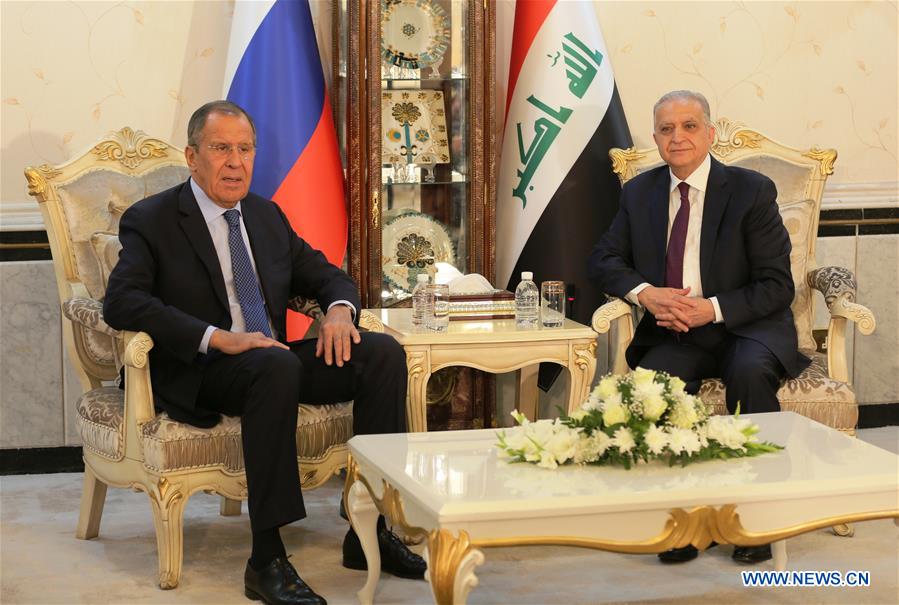 IRAQ-BAGHDAD-RUSSIA-FM-VISIT