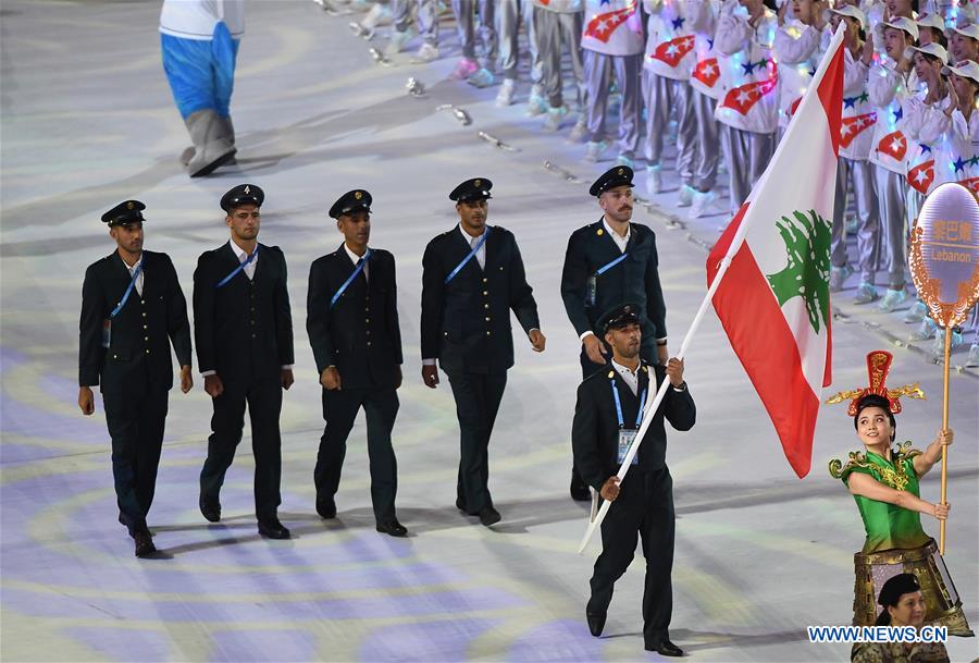 (SP)CHINA-WUHAN-7TH MILITARY WORLD GAMES-OPENING CEREMONY