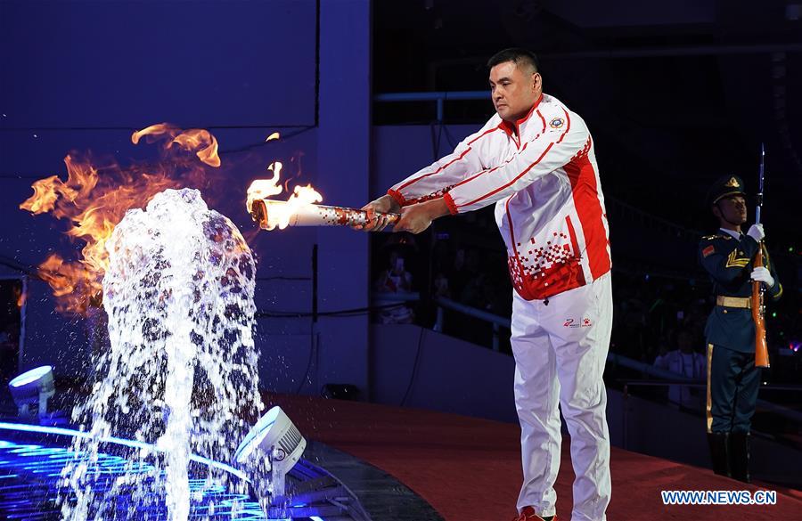 (SP)CHINA-WUHAN-7TH MILITARY WORLD GAMES-OPENING CEREMONY