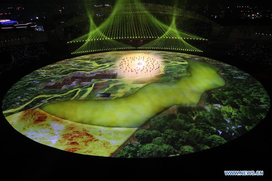 (SP)CHINA-WUHAN-7TH MILITARY WORLD GAMES-OPENING CEREMONY