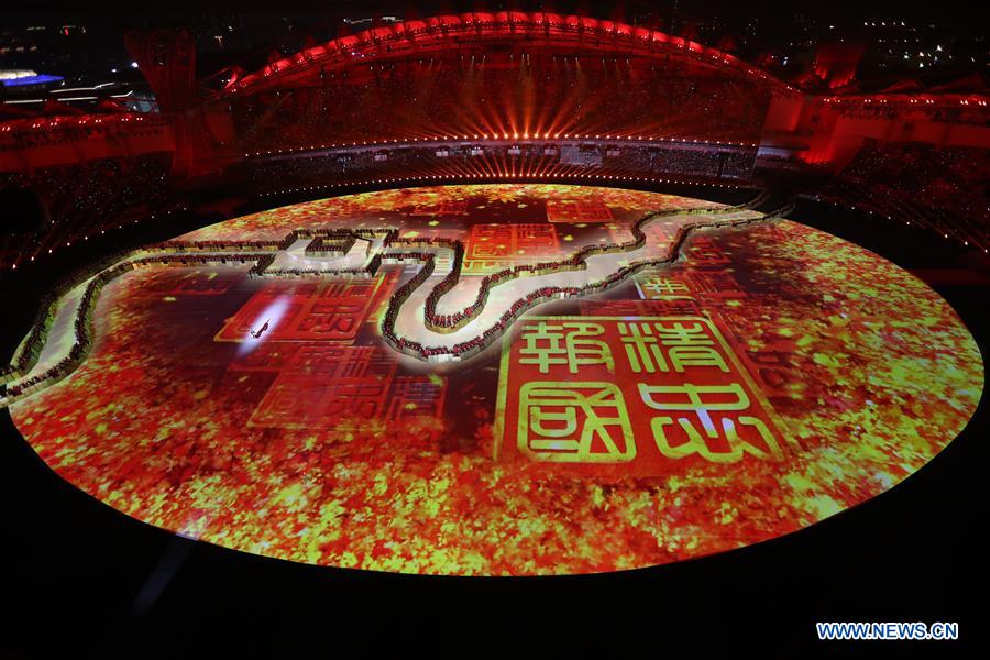 (SP)CHINA-WUHAN-7TH MILITARY WORLD GAMES-OPENING CEREMONY