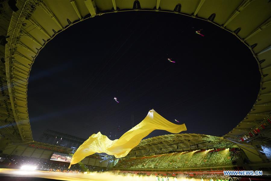 (SP)CHINA-WUHAN-7TH MILITARY WORLD GAMES-OPENING CEREMONY