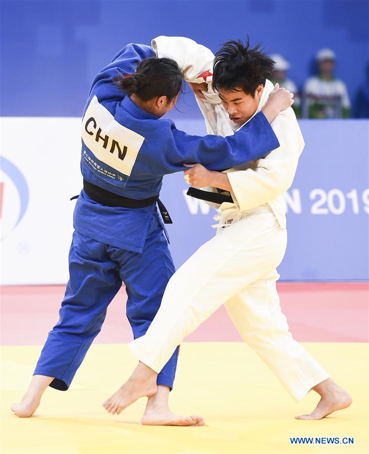 (SP)CHINA-WUHAN-7TH MILITARY WORLD GAMES-JUDO-WOMEN'S 52KG FINAL(CN)