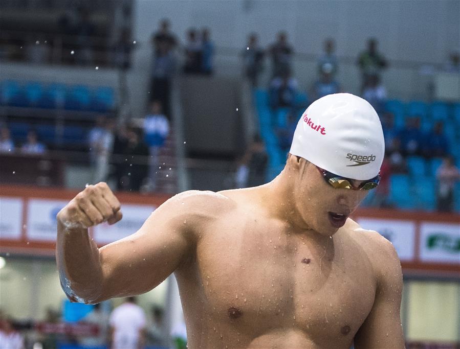 (SP)CHINA-WUHAN-7TH MILITARY WORLD GAMES-LIFESAVING