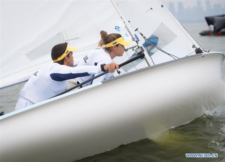 (SP)CHINA-WUHAN-7TH MILITARY WORLD GAMES-SAILING