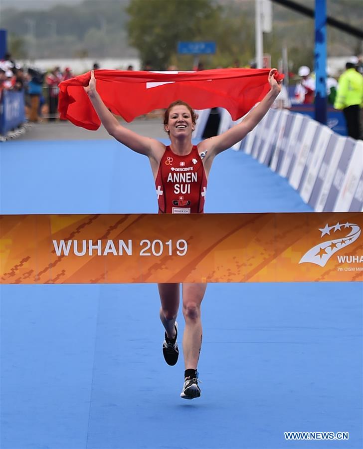 (SP)CHINA-WUHAN-7TH MILITARY WORLD GAMES-TRIATHLON