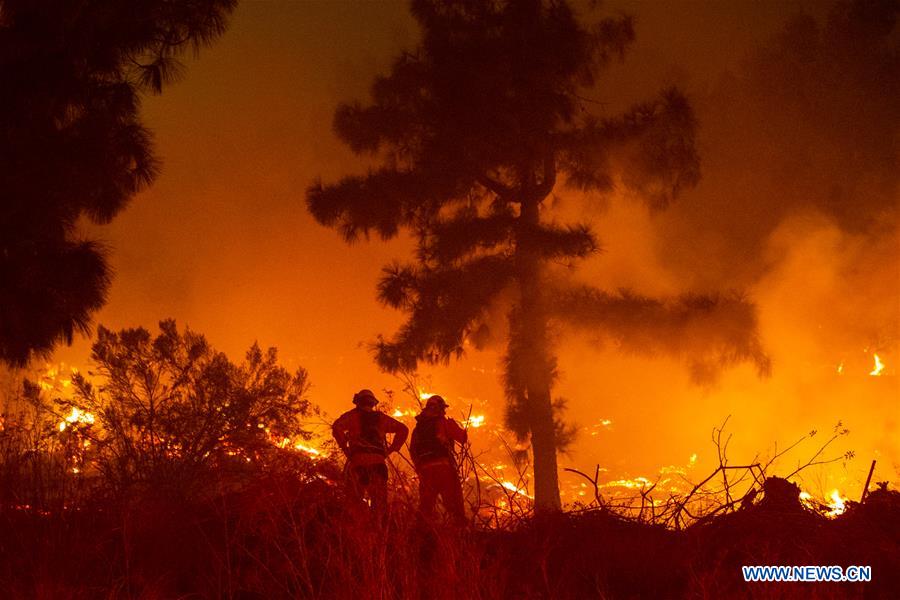 U.S.-LOS ANGELES-FIRE