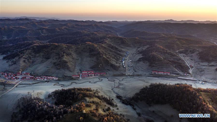 CHINA-SHAANXI-AUTUMN-PASTURE-SCENERY (CN)