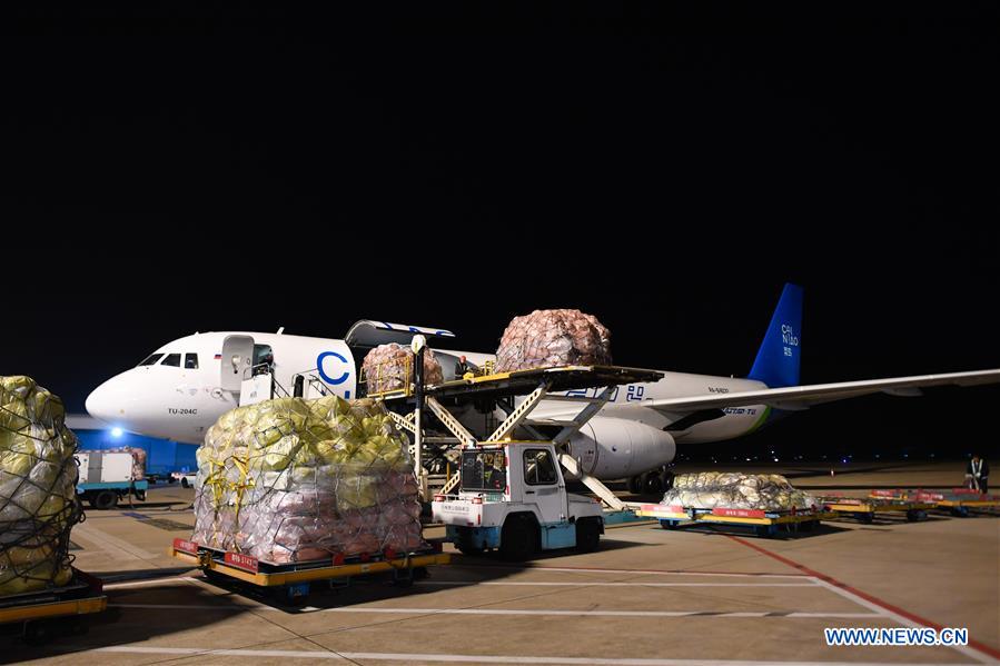 CHINA-ZHEJIANG-HANGZHOU-MOSCOW-CARGO FLIGHT (CN)