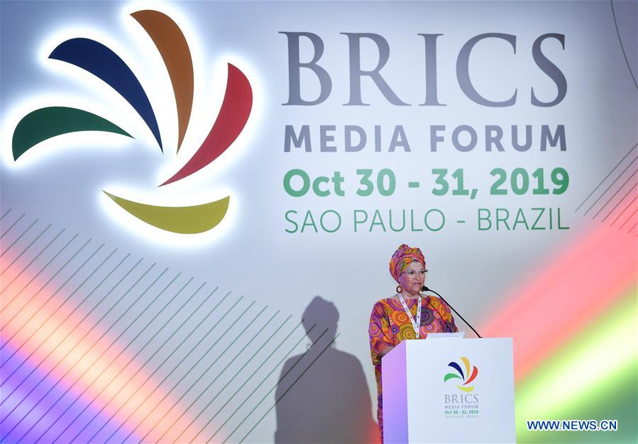 BRAZIL-SAO PAULO-FOURTH BRICS MEDIA FORUM