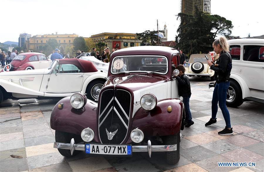 ALBANIA-TIRANA-CLASSIC VEHICLE SHOW