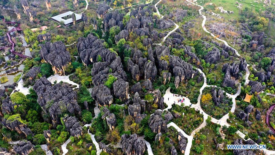 CHINA-YUNNAN-SHILIN-HEISHIJING SCENIC SPOT (CN)