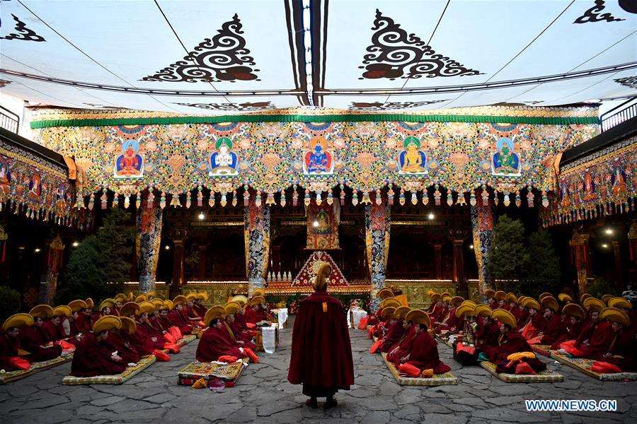 CHINA-LHASA-BUTTER LAMP FESTIVAL (CN)