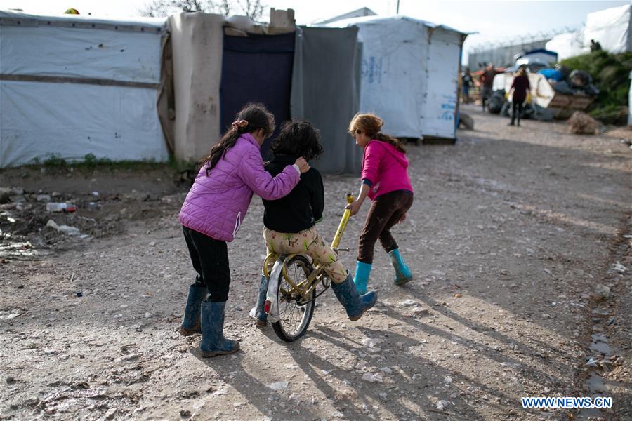 GREECE-CHIOS-VIAL REFUGEE CAMP