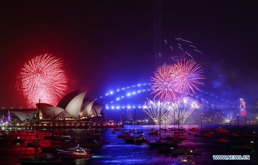 AUSTRALIA-SYDNEY-NEW YEAR'S EVE-CELEBRATION-FIREWORKS