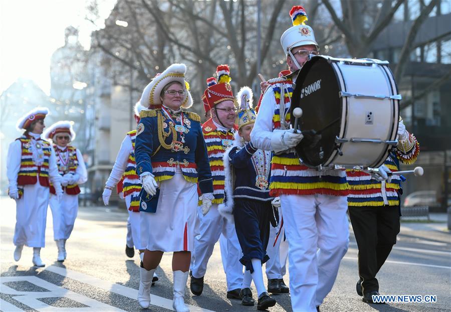 GERMANY-MAINZ-NEW YEAR-PARADE