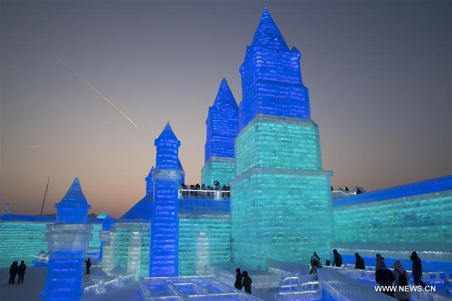 CHINA-HARBIN-ICE AND SNOW FESTIVAL-OPENING(CN)