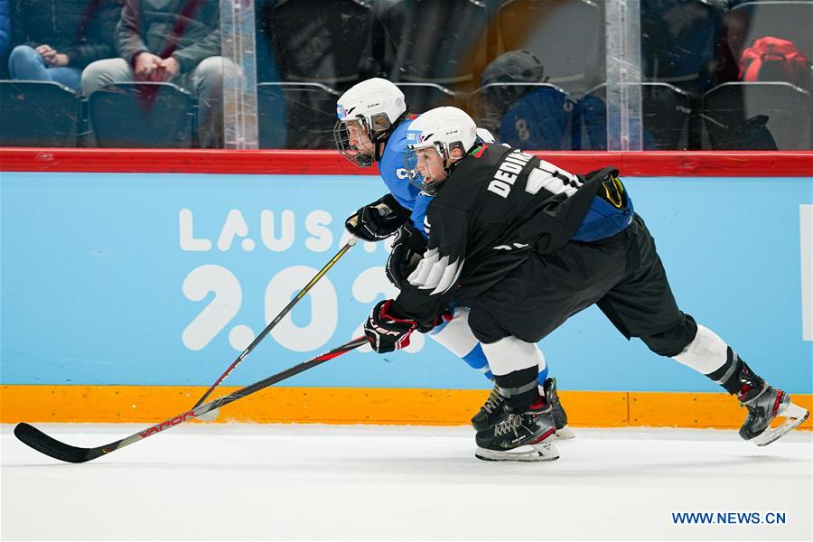 (SP)SWITZERLAND-LAUSANNE-WINTER YOG-ICE HOCKEY-MEN'S 3-ON-3