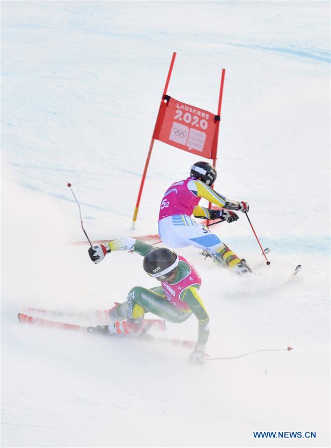 (SP)SWITZERLAND-LES DIABLERETS-WINTER YOG-ALPINE SKIING-PARALLEL MIXED TEAM