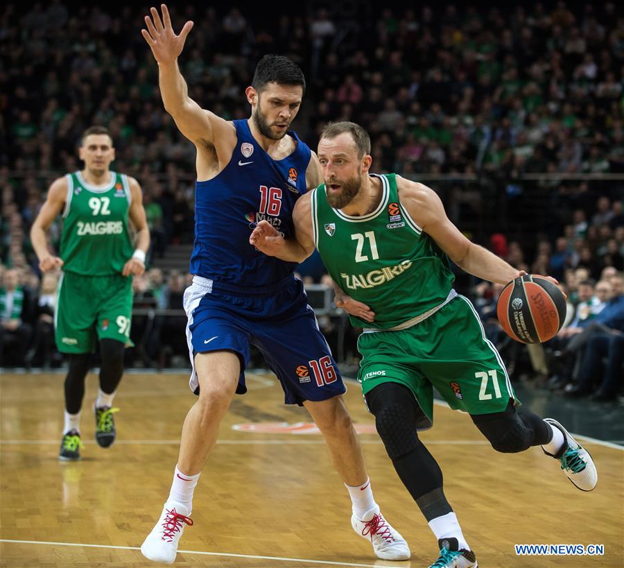 (SP)LITHUANIA-KAUNAS-BASKETBALL-EUROLEAGUE-ZALGIRIS KAUNAS VS OLYMPIACOS PIRAEUS