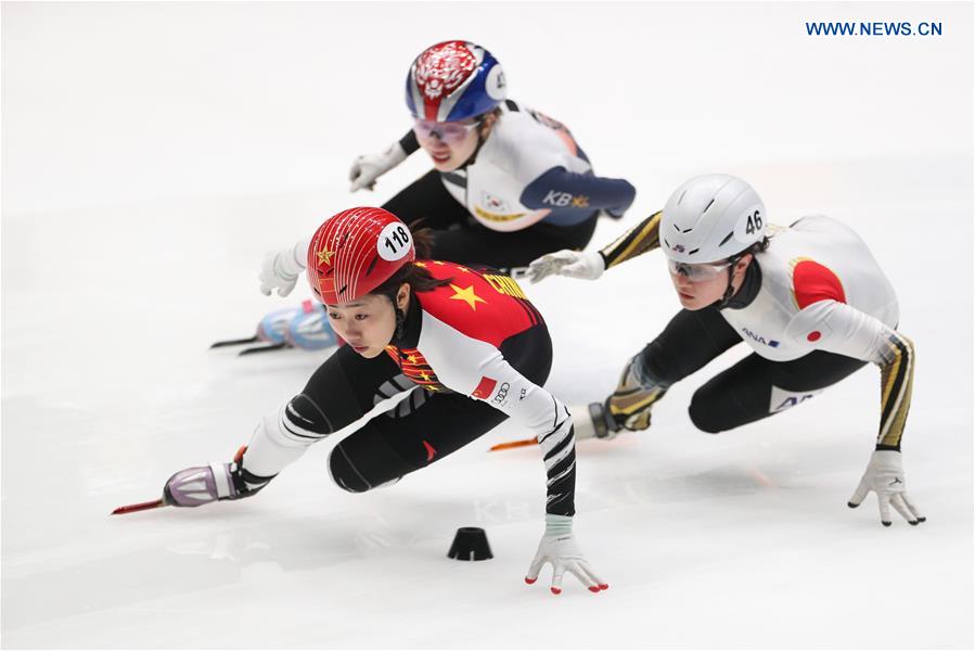 (SP)THE NETHERLANDS-DORDRECHT-ISU WORLD CUP-SHORT TRACK