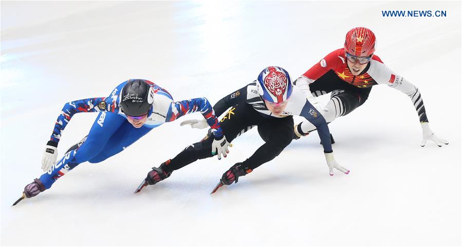 (SP)THE NETHERLANDS-DORDRECHT-ISU WORLD CUP-SHORT TRACK