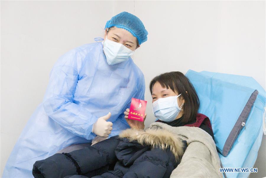 CHINA-HUBEI-WUHAN-NCP-PLASMA DONATION (CN)