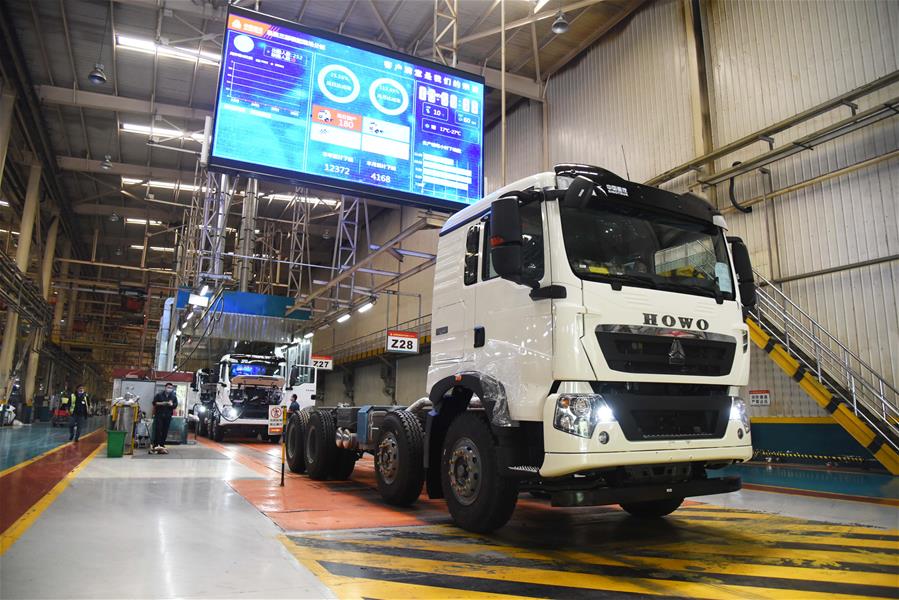 CHINA-SHANDONG-HEAVY-DUTY TRUCKS-PRODUCTION-RESUMPTION(CN)