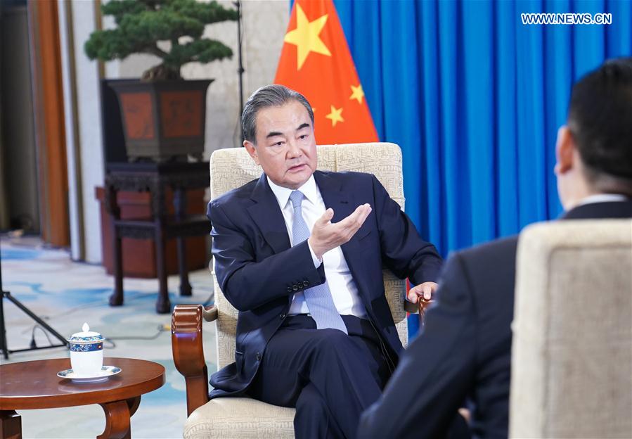 CHINA-BEIJING-WANG YI-INTERVIEW (CN)