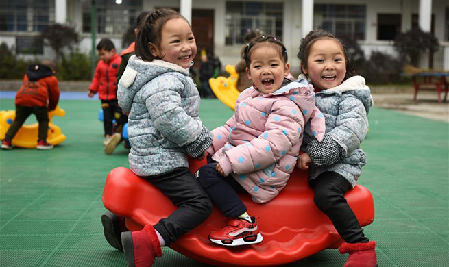 In pics: improved life of twin sisters due to poverty alleviation campaign in China's Guizhou