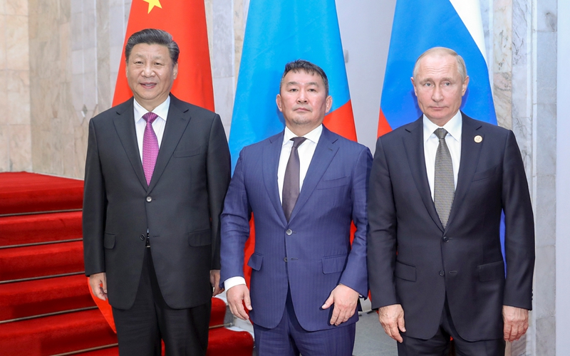 China, Russia, Mongolia vow to strengthen trilateral cooperation