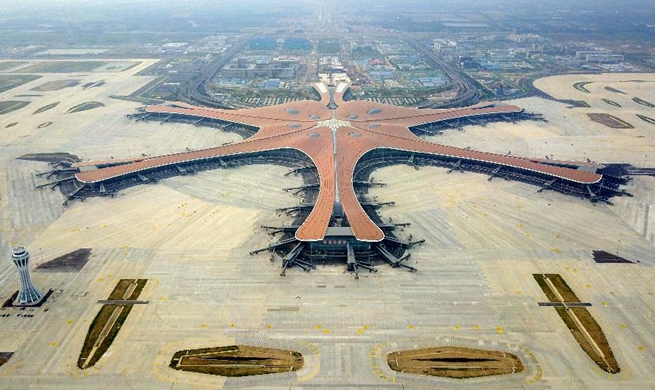 Beijing's new int'l airport completes construction