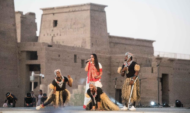 4th Afro-Chinese folklore festival kicks off in Egypt's Aswan