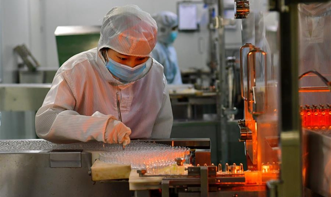 Companies resume production under epidemic prevention measures in China